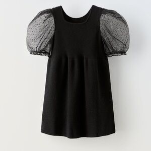 Zara Elegant Black Kids Dress
